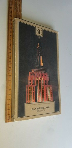 Jean baudrillard america 2000 - jean,