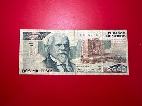 America messico 2000 pesos - -,