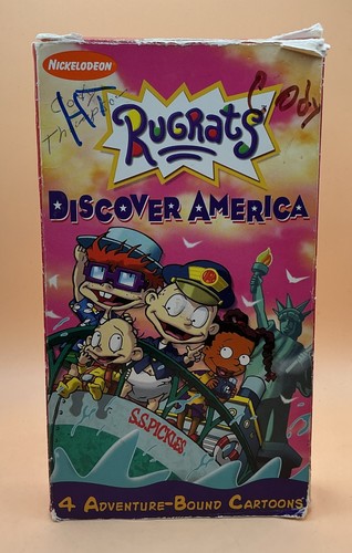 Rugrats discover america vhs - america,